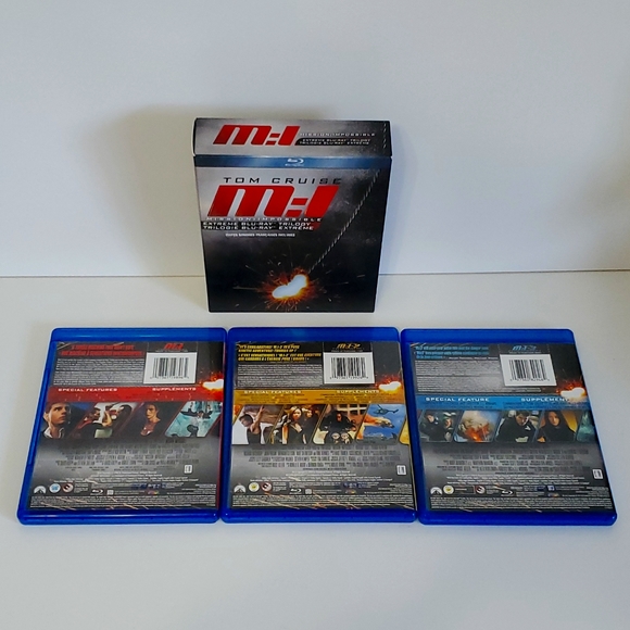Mission: Impossible - Extreme Blu-ray Trilogy (Blu-ray Disc, 2011, 3-Disc Set) - Picture 5 of 5